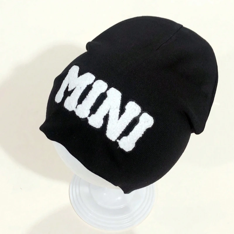 Parent Child Hat Mama Mini Letter Towel Embroidery Cotton Mother Baby Hat For Boys Girls