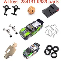 WLtoys 284131 K969 K979 K989 P929 P939 RC Car Parts Differential Gear Base Plate Motor Shock Absorber Bearing Pull Rod  Shell