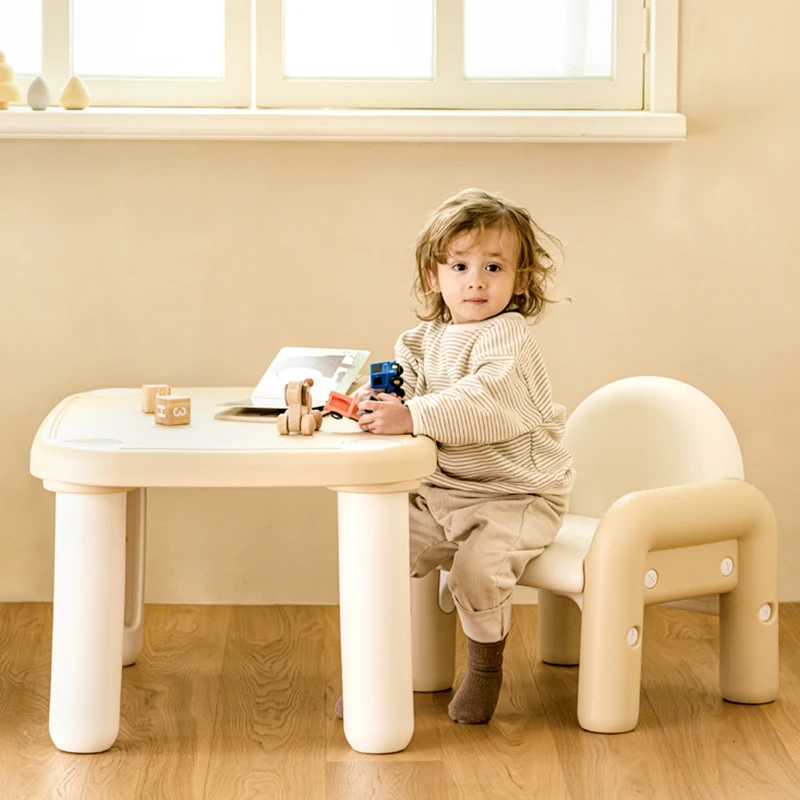 Kindertafel Schoolmeubilair Kinderbureau Kinderen Studie Kleine kinderkamer Set Benodigdheden Klaslokaaltafels Student