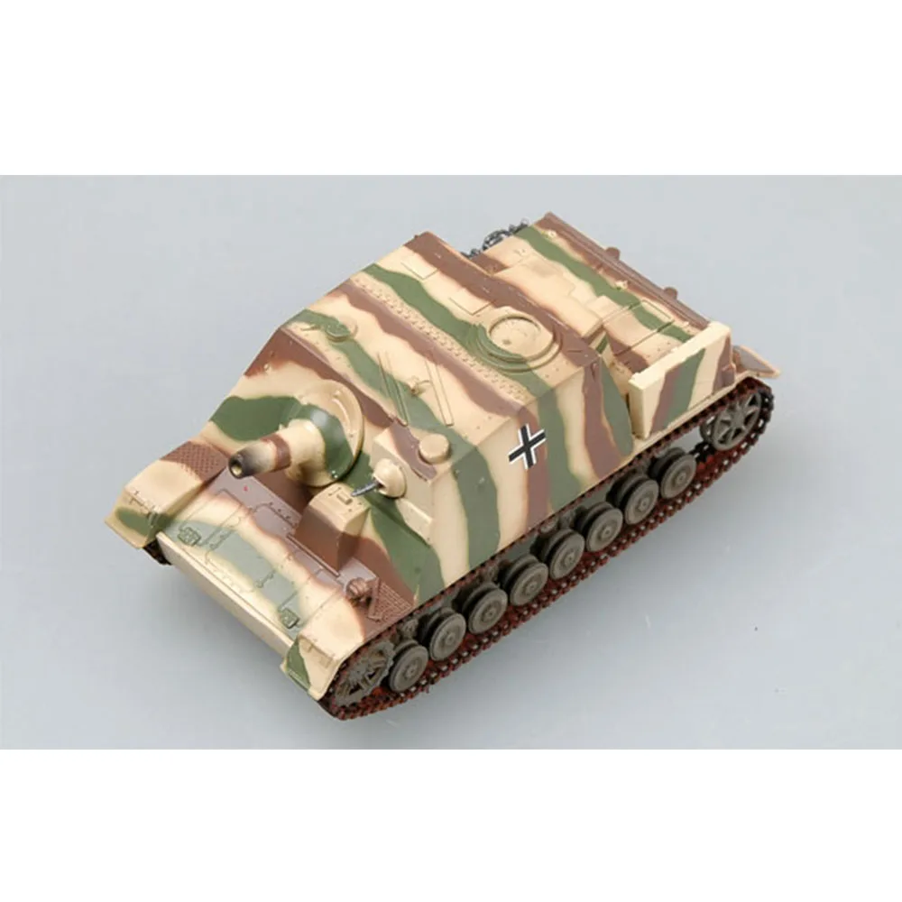 Easymodel 36121 1/72 German Grizzly Self-propelled Assault Gun Assembled Finished Military Model Static Plastic Collection Gift