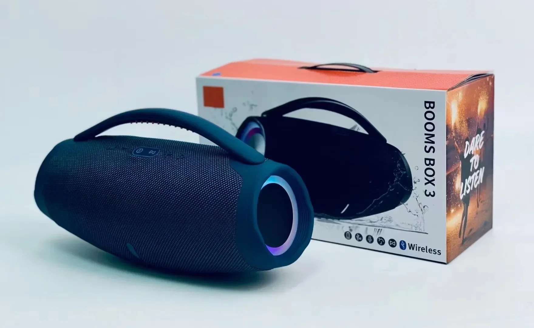 Boombox 3 ワイヤレスBluetoothスピーカー 20Wハイパワーポータブル