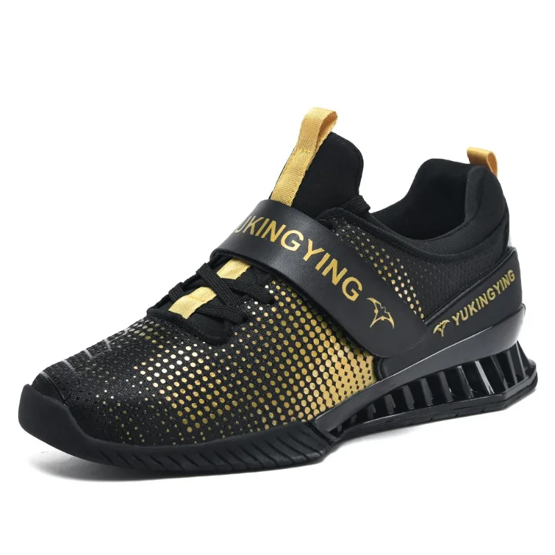 Sapatos de lifting Deadlift Resistente ao Desgaste Masculino, Treinamento Profissional, Squat, Indoor, Profissional, Halterofilismo, Tênis Masculino, Confortável