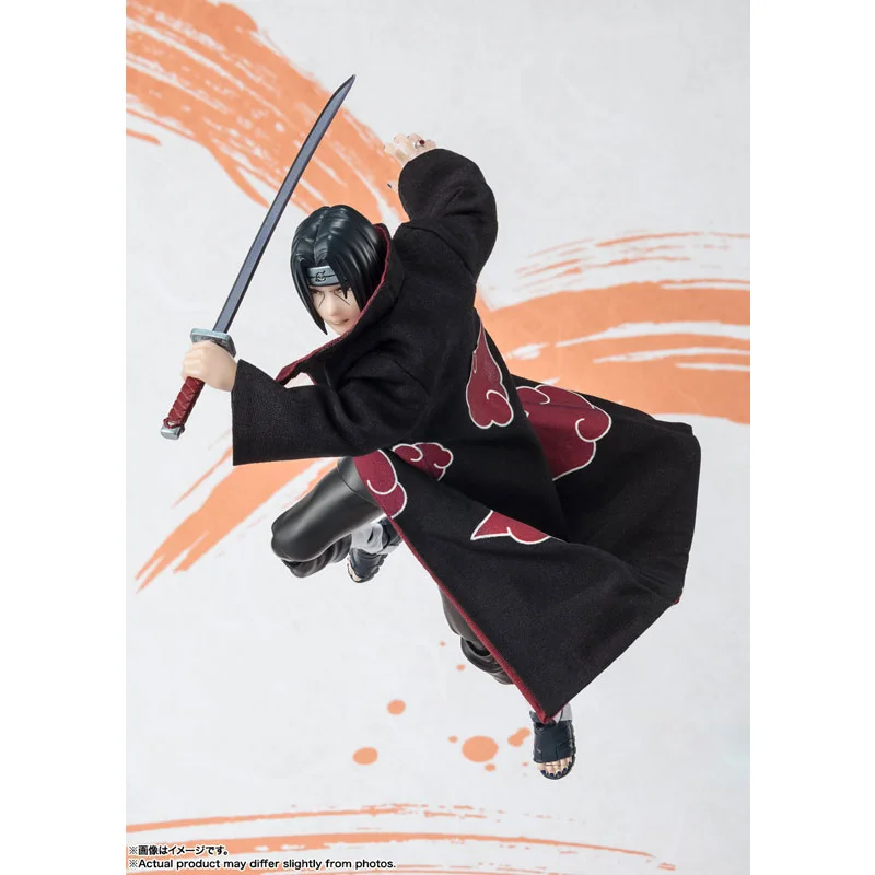 Bandai-Figurine d'action S.H.Figuarts SHF NarAAUchiha Itachi NARUTOP99, édition originale, jouets modèles, collection Anime, en stock