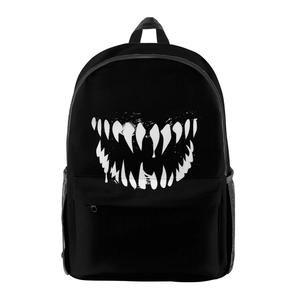 

Hip Hop Youthful Emoticon Faces Student School Bags Notebook Backpacks 3D Printed Oxford Waterproof Boys/Girls Funny Travel Bags