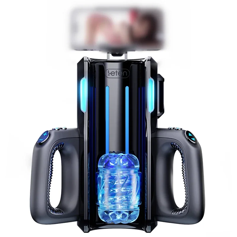 Powerful Thrusting High Speed Male Masturbator Automatic Telescopic Vagina Masturbation Machine Sex Toy for Men Adult Products