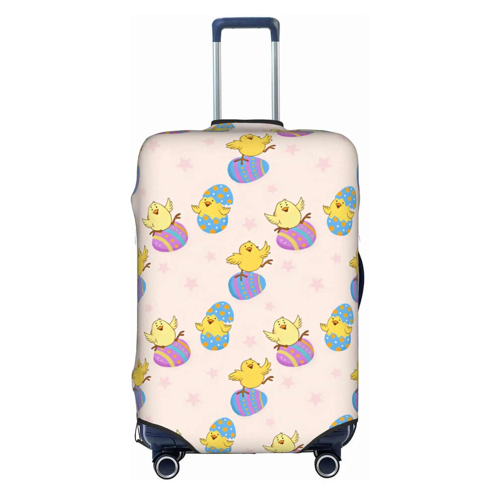 Luxury High Cartoon kawaii Chicks Luggage Cover Protector Funny  Travel Suitcase Covers for 18-32 Inch