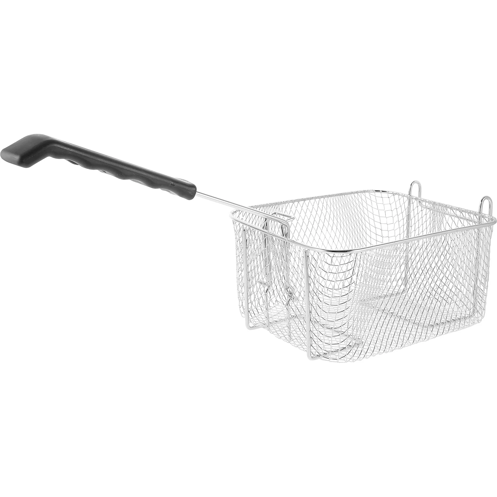 

Stainless Steel Deep Fry Basket Wire Mesh Strainer Removable Handle Large Capacity Fry Strainer Kitchen Tool Wire Mesh Basket