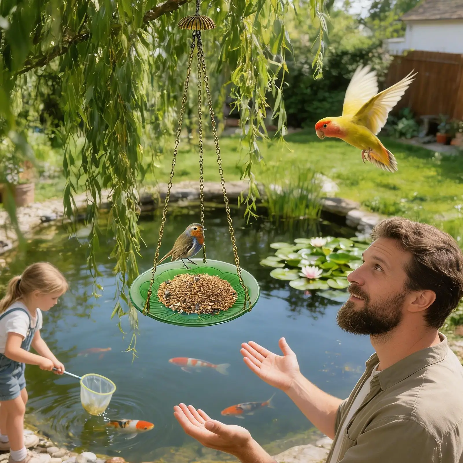 

Кормушка для птиц, поднос для кормления, кормушка для колибри для сада, двора, веранды, парка