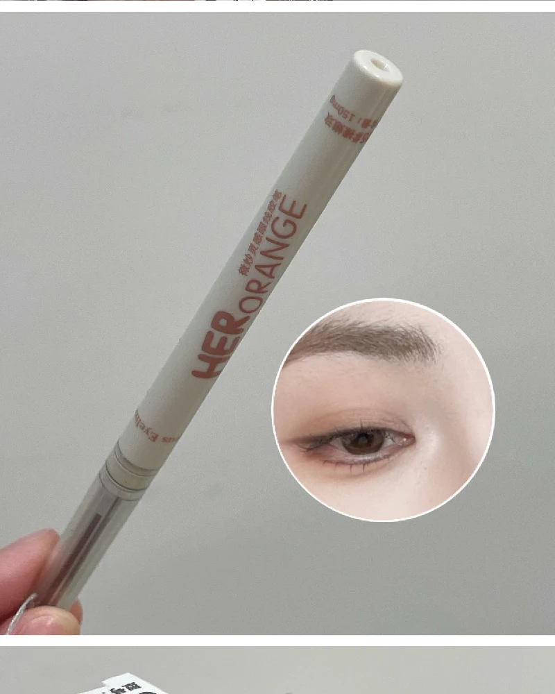 Herorange Eyeliner Gel-Stift Wasserfest Verwischungsfrei Langanhaltend 3D Augen-Make-up für Anfänger – Detail 9