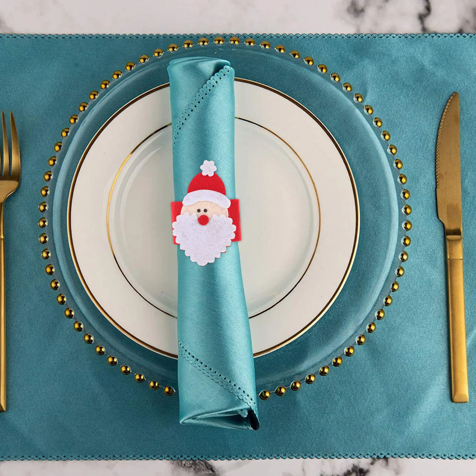 

6 шт. кольца для салфеток держатель для салфеток элегантное украшение для обеденного стола рождественские кольца для салфеток держатель с пряжкой