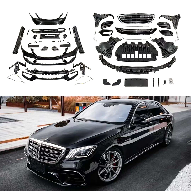W222 Body Kit: Mercedes S-Class 2014-2020 İçin Gerçekçi ve Güçlü Bir Görsel Dönüşüm