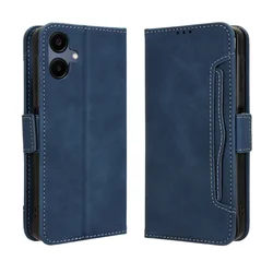 For Samsung Galaxy A06 cover wallet closure book flip multi-card slot holder case for Samsung Galaxy A06 Phone bags