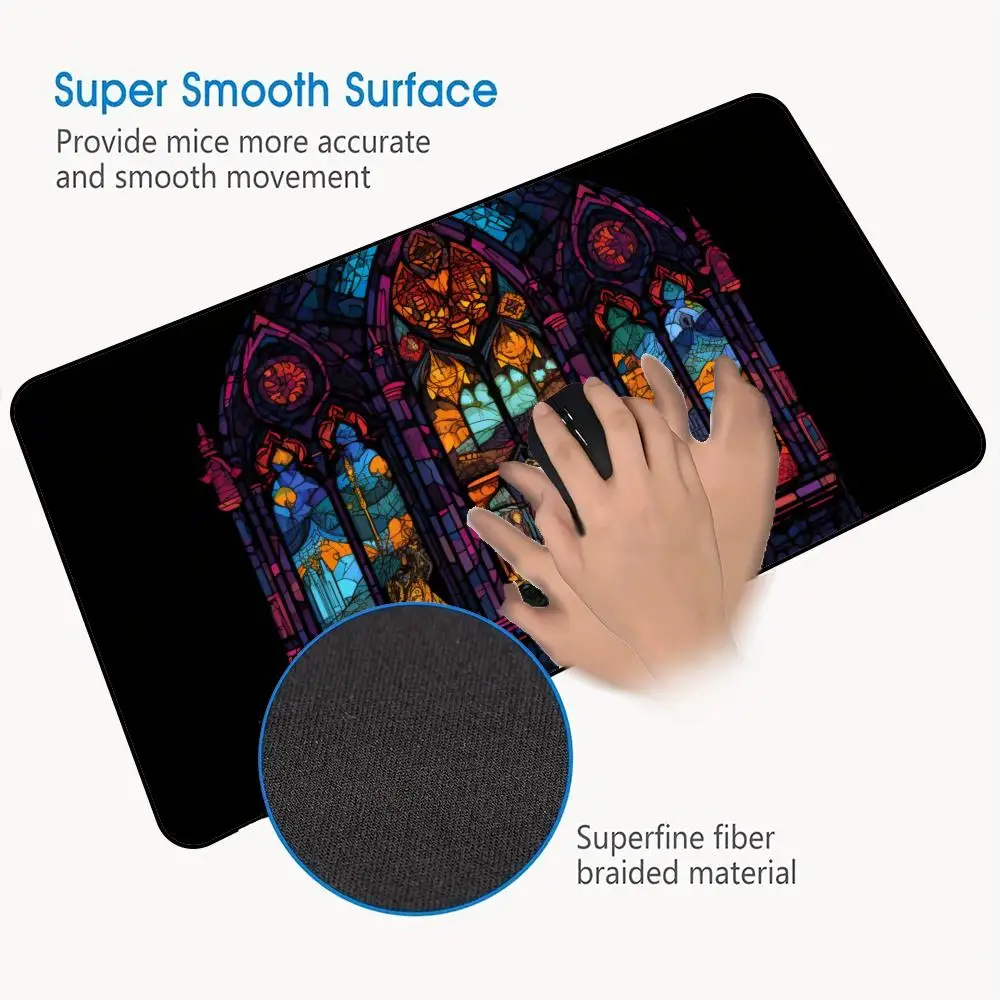 Tappetino per mouse tappetino per tastiera ispessente extra large per ragazzi e ragazze computer tavolo e-sport personalizzato desktop da ufficio di alto aspetto