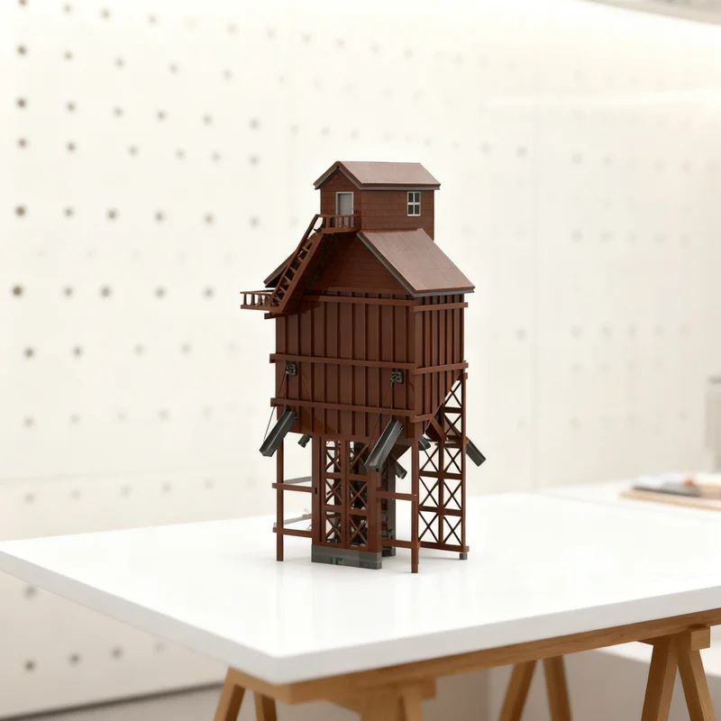 

5359pcs MOC Wood Coaling Modular Streetscape Model Building Blocks Creative DIY Gift Display Decor Assemble Premium Adult Kids