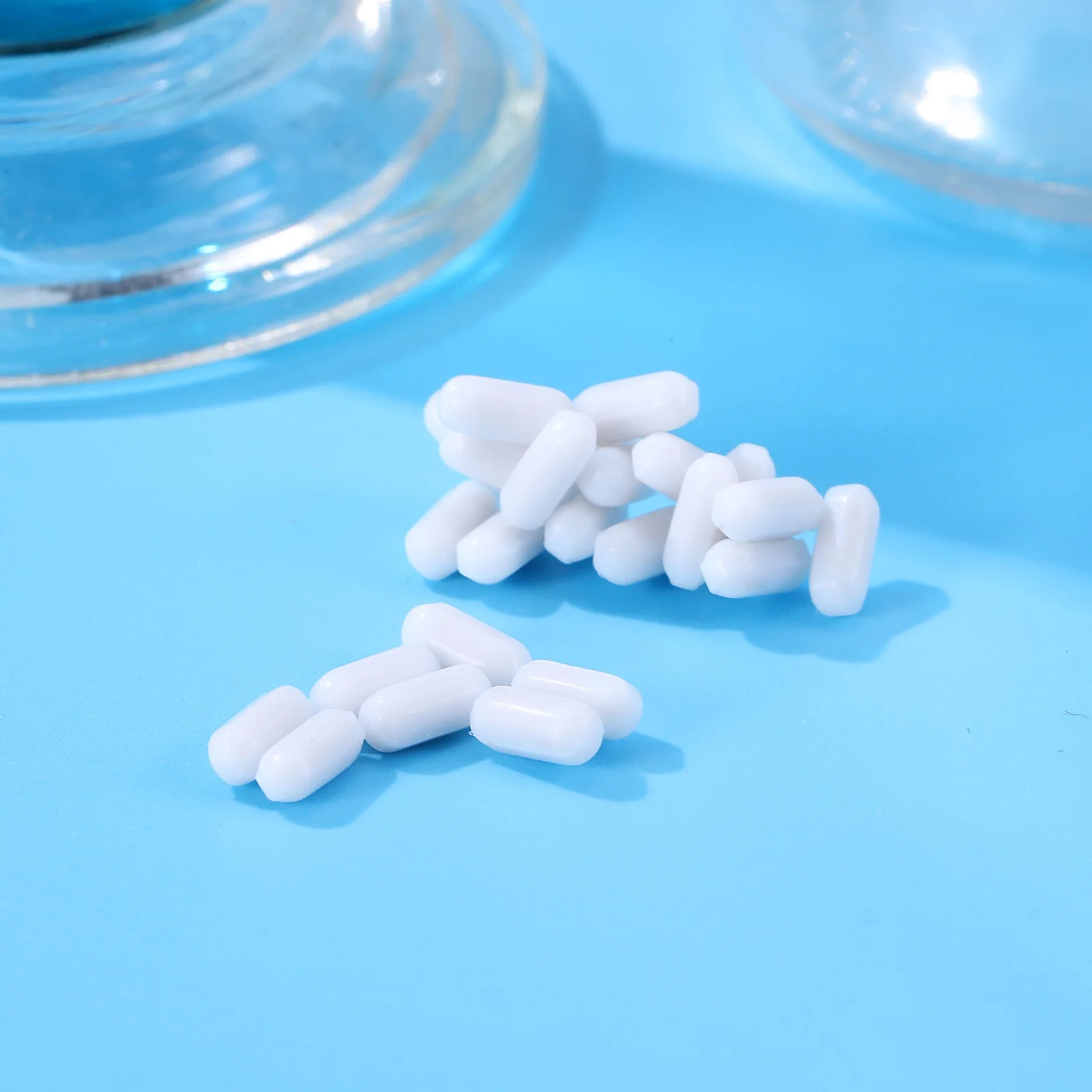 

25pcs PTFE C3*7 Lab Bars Mixer Magnetic Stirrer Solutions Stir Bars Chemical Research Laboratory Accessories Teaching Equipment