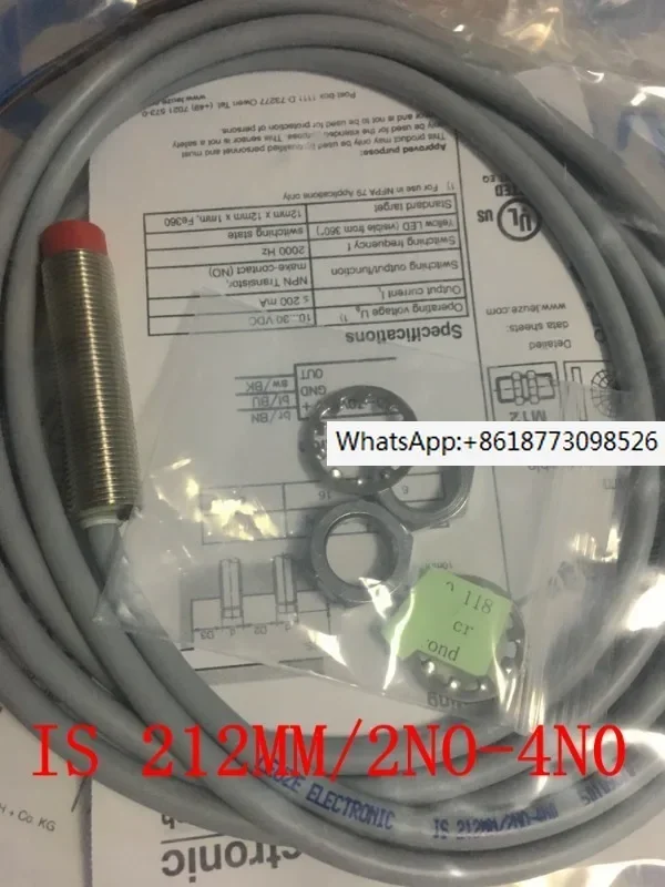 

German LEUZE proximity switch IS 212MM/2NO-4N0 IS 212MM/2NO-4E0