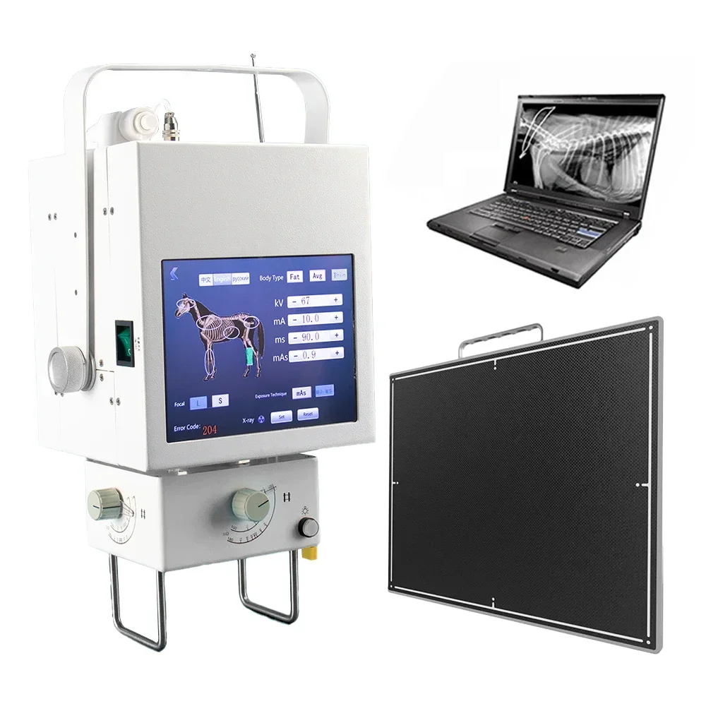 

5.3Kw Mobile Digital Veterinary Xray Machine Dr Radiography Xray Machine Vet Portable X-Ray Machine