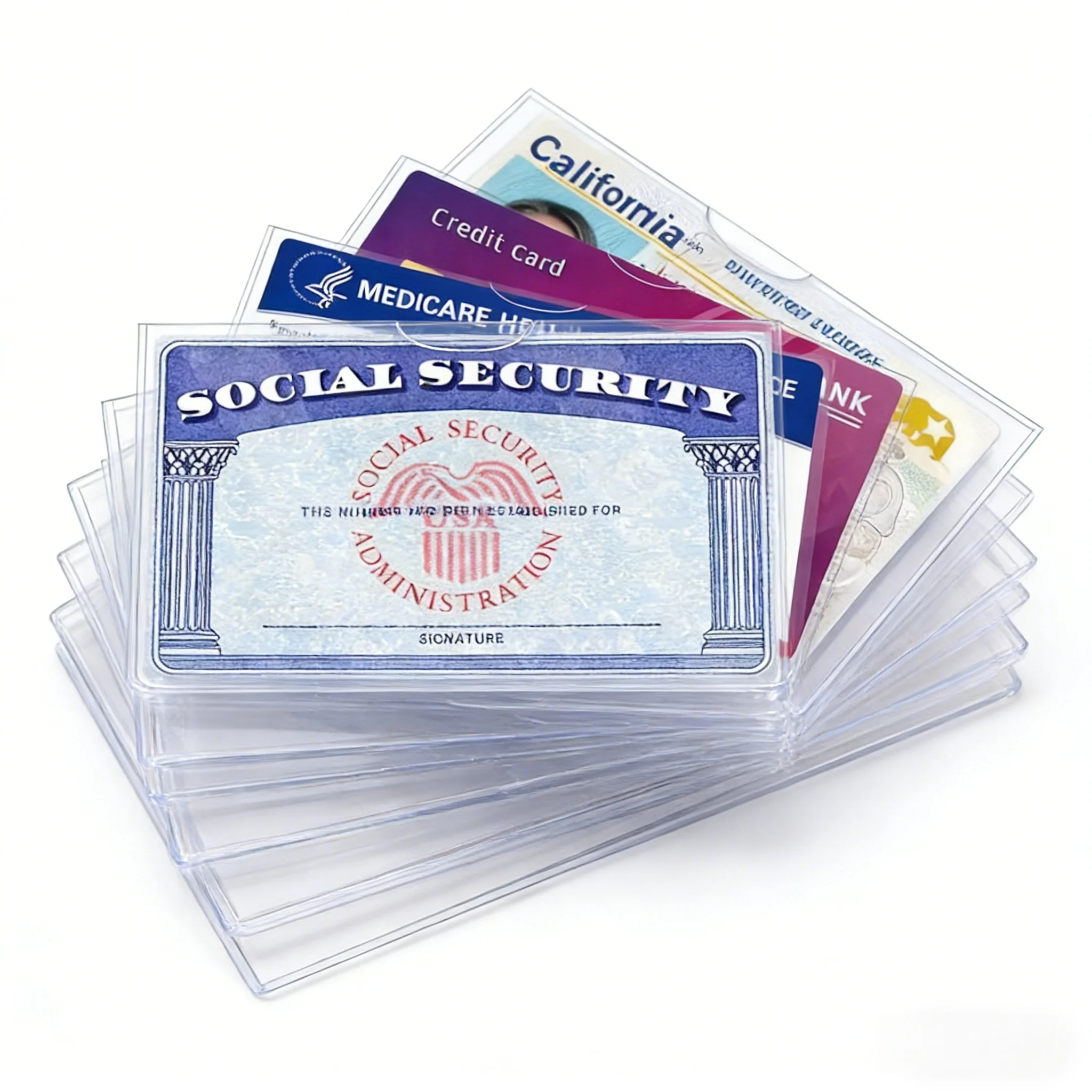 

An essential waterproof and scratch proof card holder, made from durable PVC for reliable everyday and travel use.