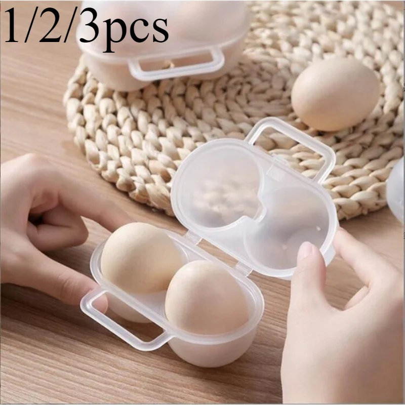 Portable Egg Box Refrigerator Egg Storage Box Shock-absorbing And Anti Drop Egg Loade storage containers  organizer box  storage