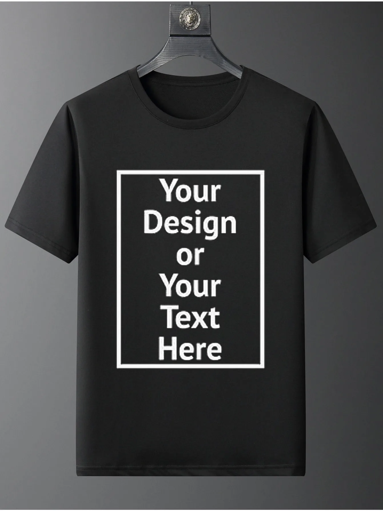 

Your text/photo can be customized, cotton printed leisure summer round neck short sleeve T-shirt, personalized design.