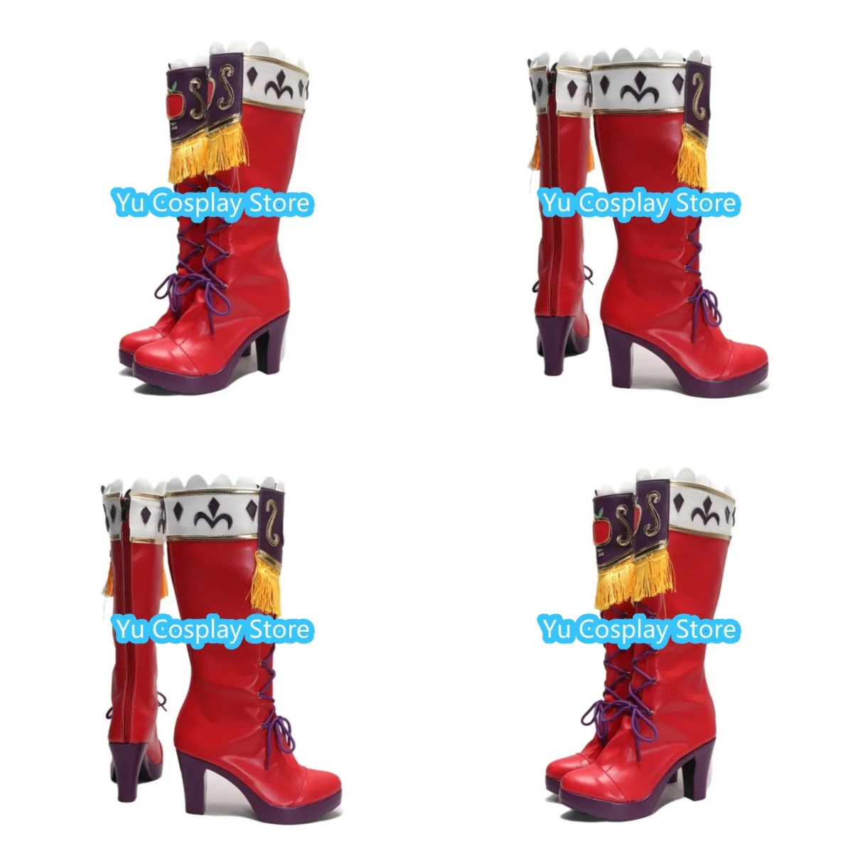 Aikatsu Sumire Hikami Cosplay Shoes Custom Made - School Idol Concert Boots