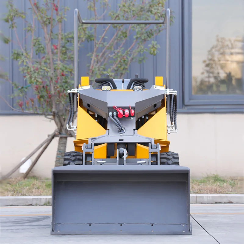 Hot selling Mini Loader Small Crawler Wheel Loader customized skid steer loader Euro5 EPA wheeled mini loader