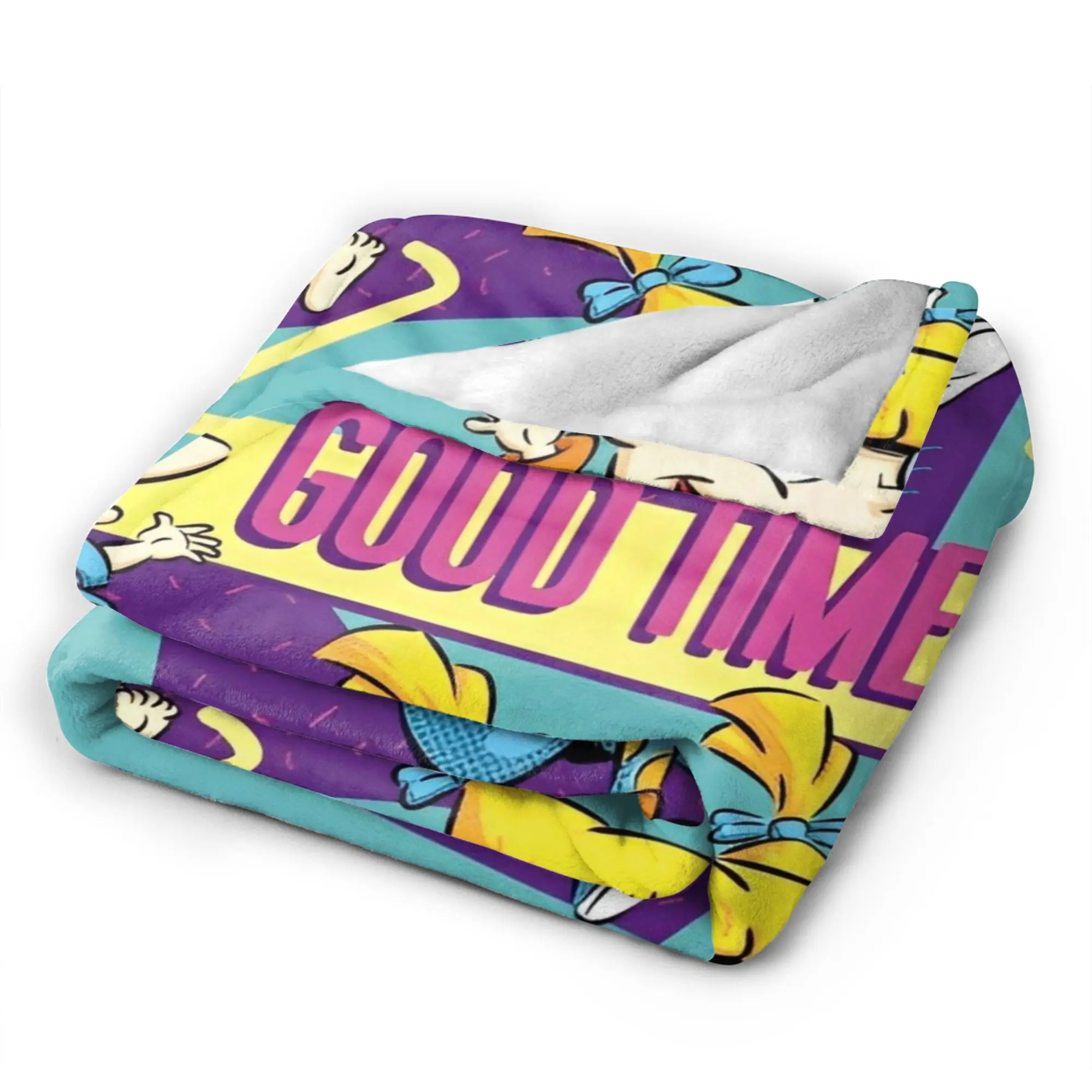 Rugrat Blankets Super Soft  Bedding Throws Winter Girls Living Room Camping Bedspread
