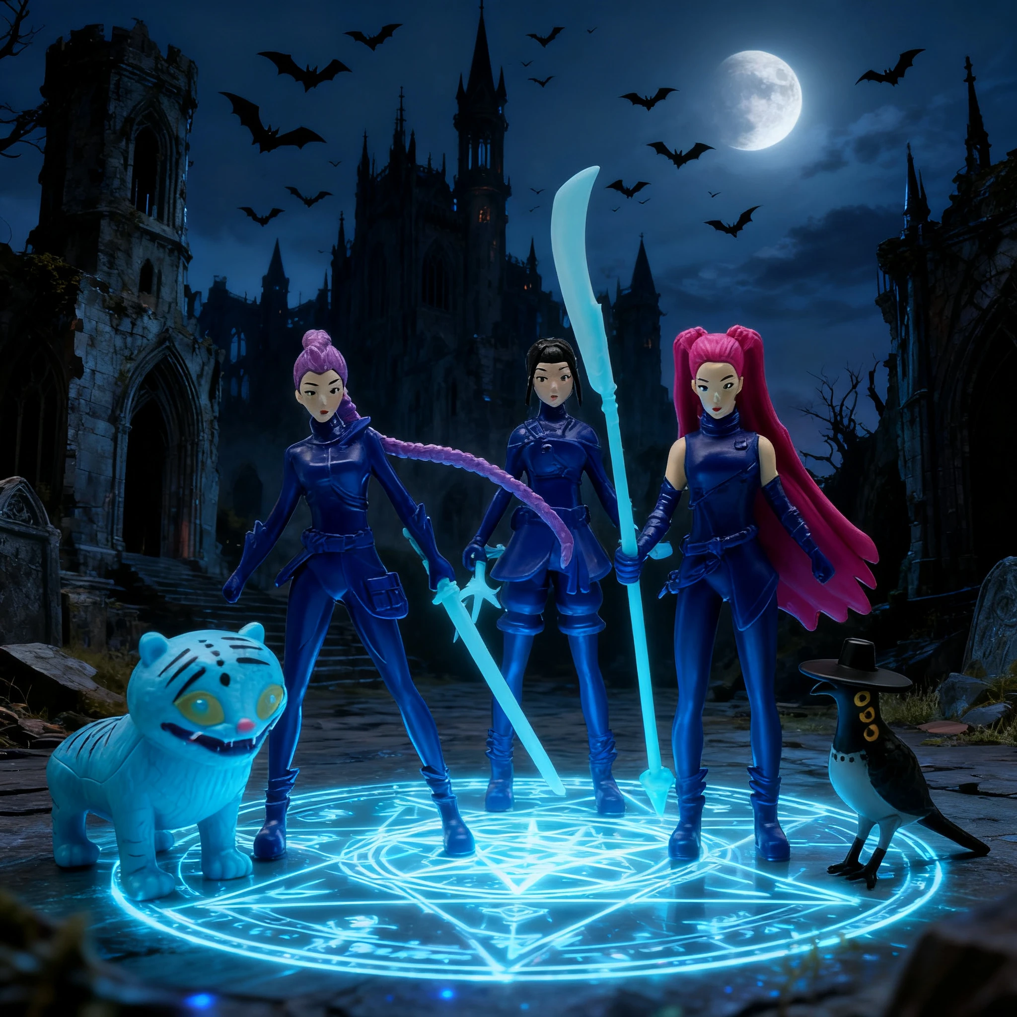 

Охотники на демонов, аниме-фигурка, набор игрушек, 5 шт., Kpop Derpys Tigre Rumi Mira Zoey Sussy, статуя, кукла, коллекционный подарок для косплея