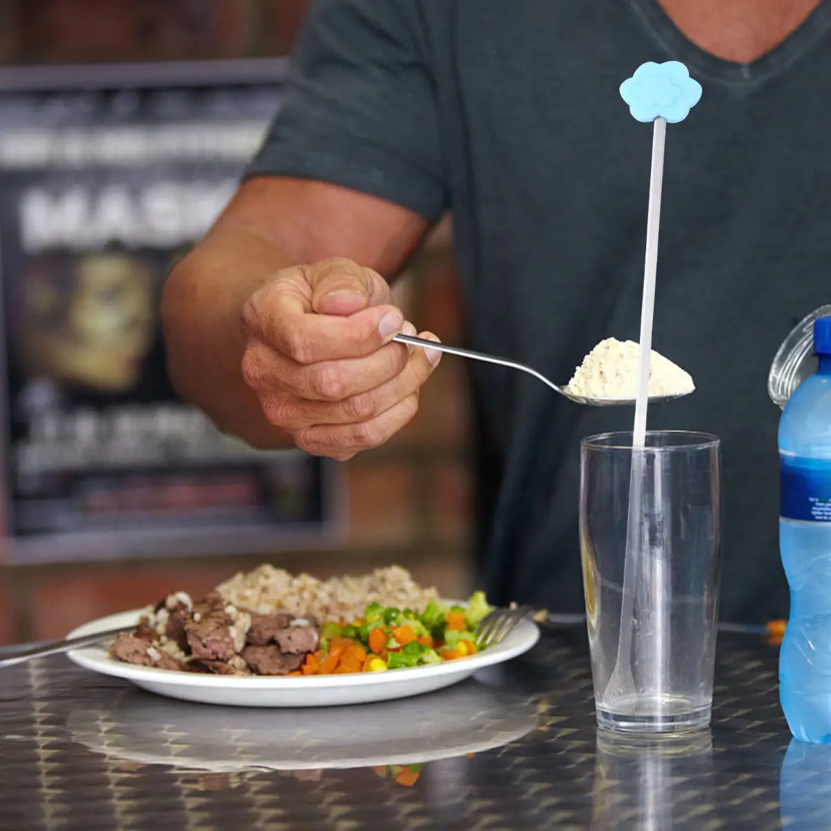 

2 шт. термостойкие палочки для размешивания молочной смеси с индикатором перегрева для детских коктейлей