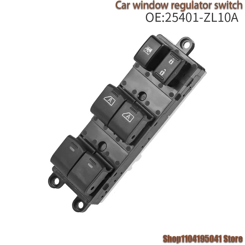 25401-ZL10A لمفتاح رفع زجاجي نيسان باثفندر ومفتاح نافذة الطاقة