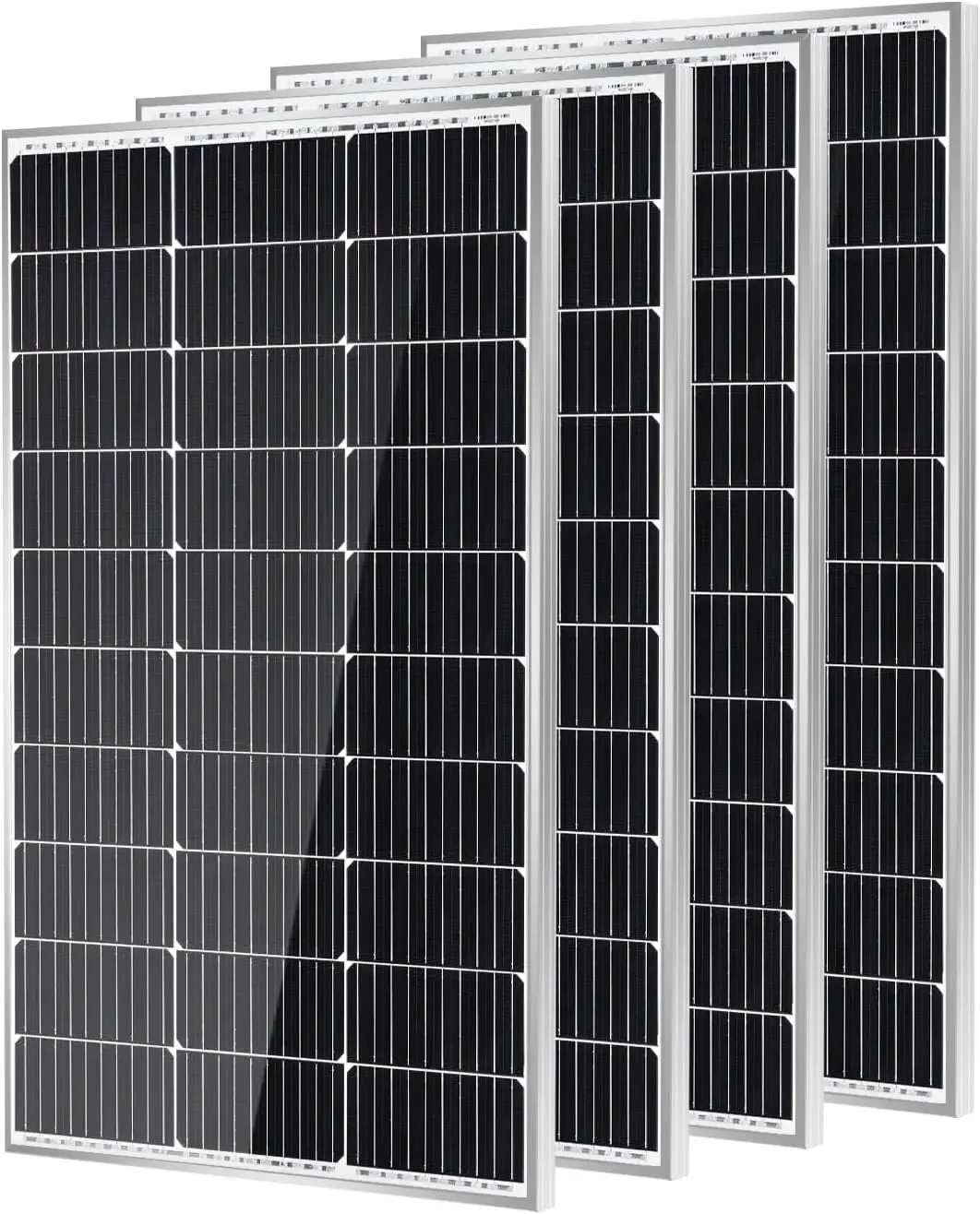 Traver Force Solar Panel 100 Watt 10Bb Monocrystalline 12V Solar Panels For Home High Efficiency Solar Module Power Charger For