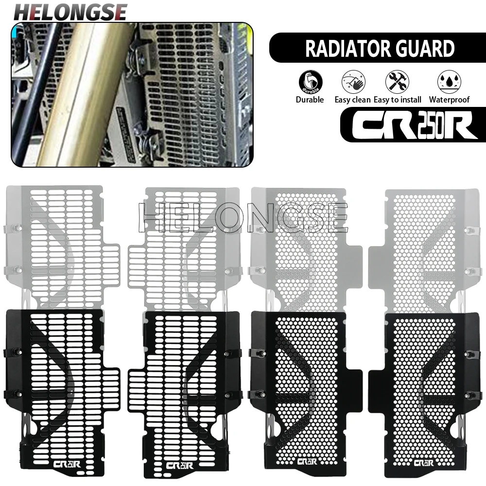 

For Honda CR250R CR 250R CR125R CR 125R 2005 2006 2007 CR 250 150R CR 250R 125R Motorcycle Radiator Guard Grille Cover Protector