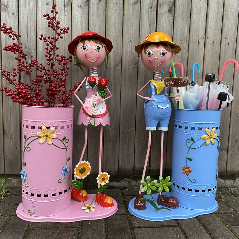 الشمال الحديد مظلة حامل داخلي مدخل حامل رف فندق اللوبي مدرسة مظلة التخزين المنظم #2