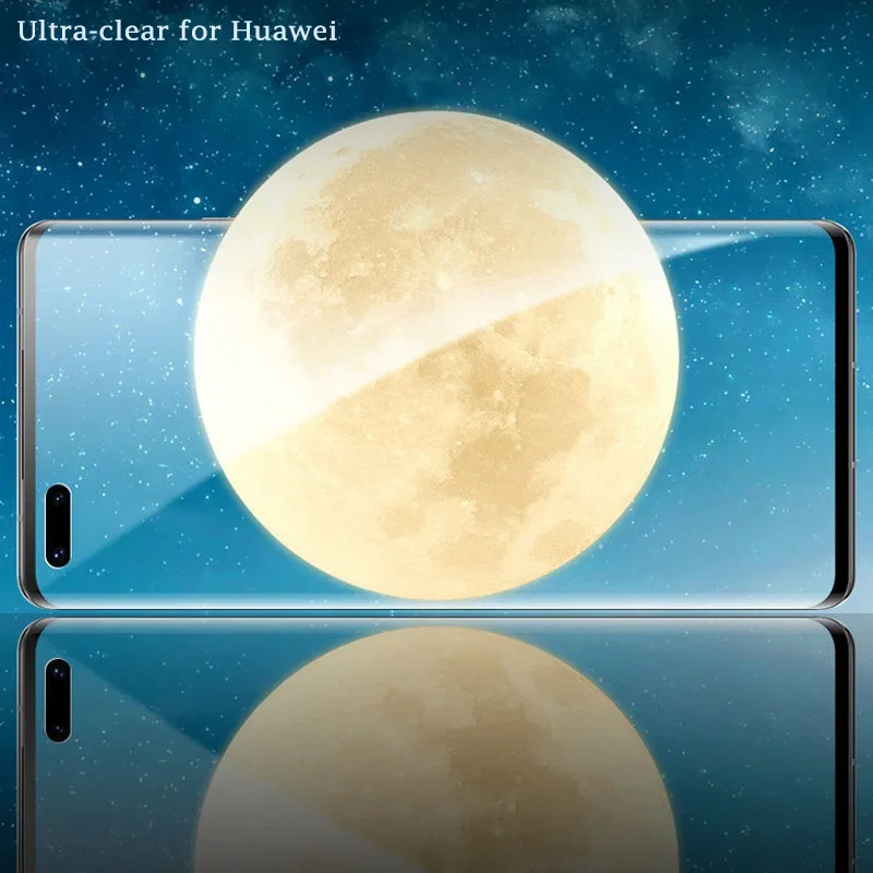 4 قطعة لهواوي P60 بورا 70 الترا P50 برو P40 P30 لايت هيدروجيل فيلم حامي الشاشة نوفا 5T 8i 9 10 ماتي 20 40 50 برو جل فيلم