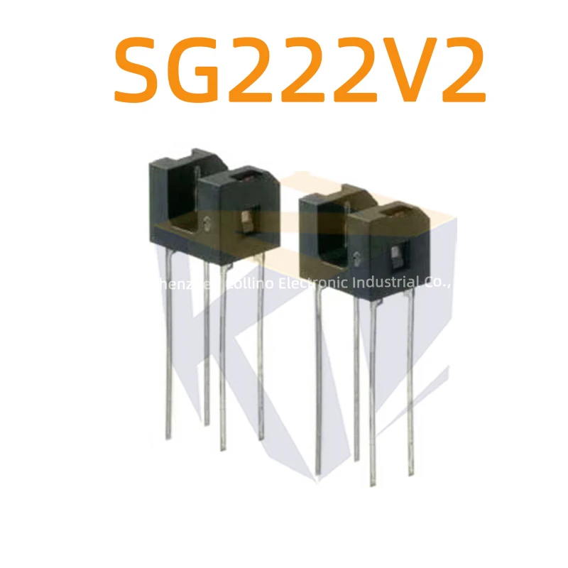 10pcs SG222V2 Photointerrupters high-performance standardtype combines high-output GaAs IRED with high sensitivephototransistor