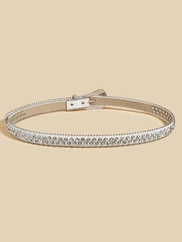 

new women's full diamond belt all match belt