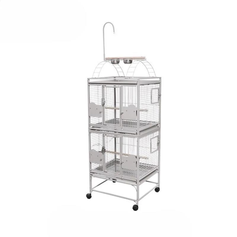 

Bird cage two or three layers of medium and large models luxury parrot cage, peony, tiger skin, black phoenix