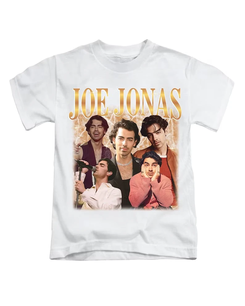 تي شيرت جو جوناس ميرش ميمي صيفي قطني للرجال والنساء تي شيرت بأكمام قصيرة ملابس خروج كبيرة الحجم غير رسمية عصرية هاراجوكو #2