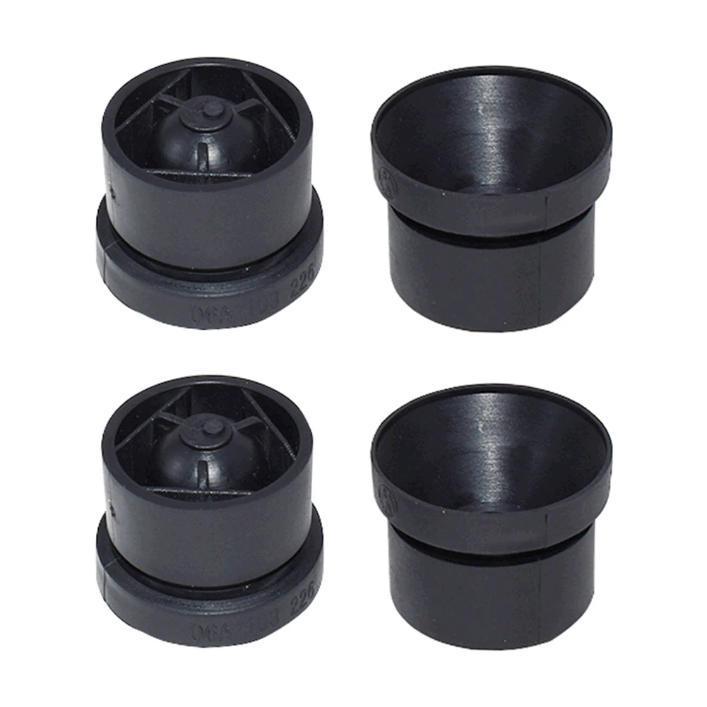 4PCSCar Engine Cover Cushion Rubber Pier Shock Buffer Cover 06A103226 For VW Passat Golf MK4 Jetta Polo Skoda Seat Leon Fabia 2 view 5