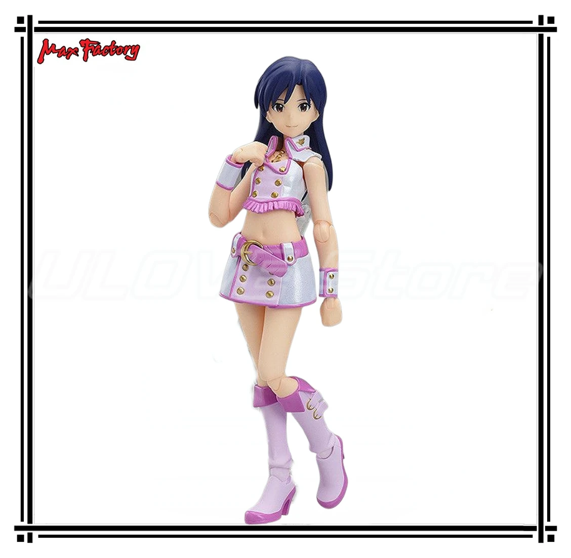 

Оригинальный Max Factory Figma # Мини-идол 208, выпуск 2 Kisaragi Chihaya, экшн-фигурка, модель игрушки
