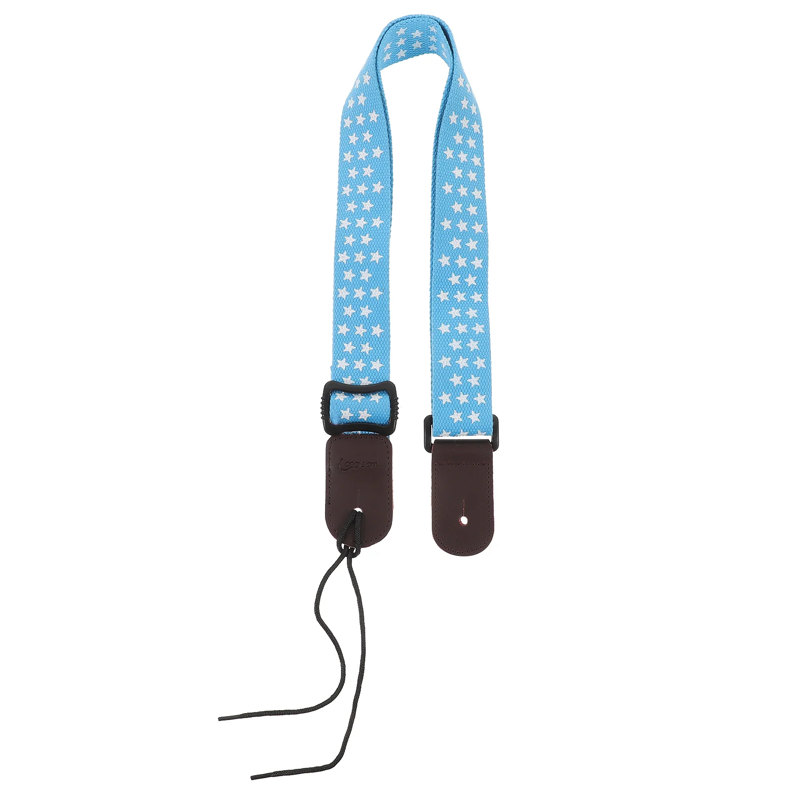 

Adjustable Pure Cotton Ukulele Strap with Head Musical Instrument Parts Accessories (Blue) Head Ukulele Strap