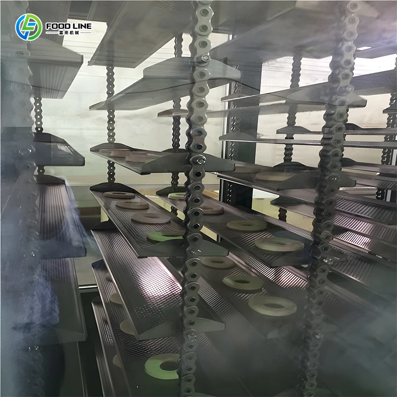 Best Donut Production Line High Performance Automatic Donut Line with Top Quality  for Food Factory FL Customized