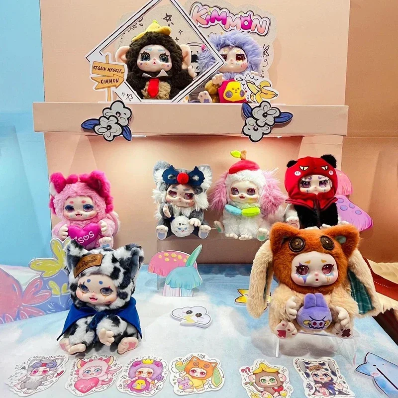 

Подлинная слепая коробка серии Kimmom Regain Myself Kawaii 16 см, виниловая кукла, загадочная коробка, аниме-фигурка, декор для стола, игрушки-сюрпризы, подарки