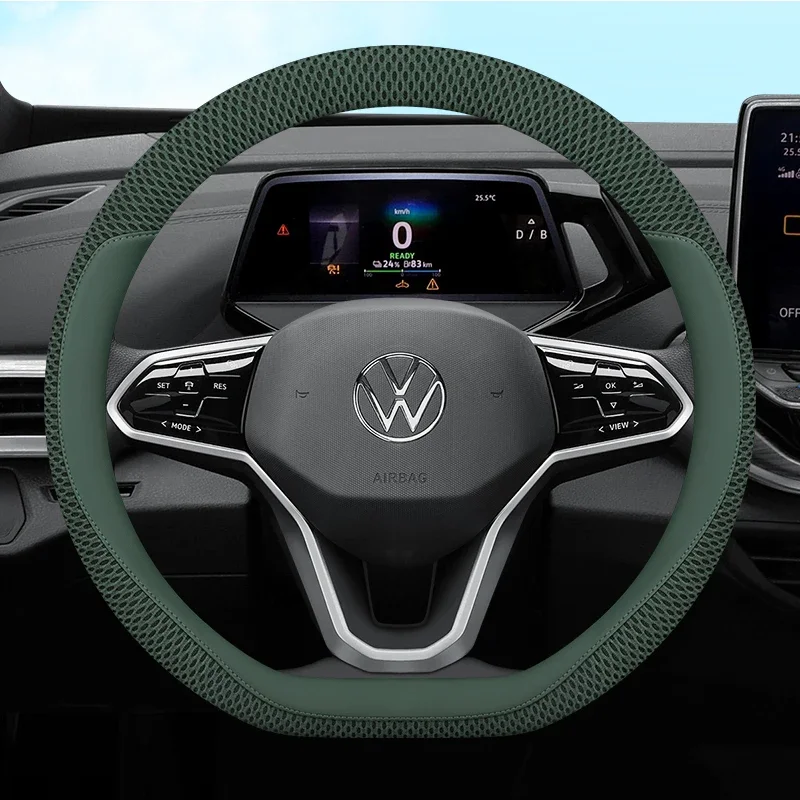 

New styles Car Steering Wheel For Volkswagen VW Touareg 2015 - 2020 2021 2022 2023 Breathable 7Colors Non-slip Auto Accessories