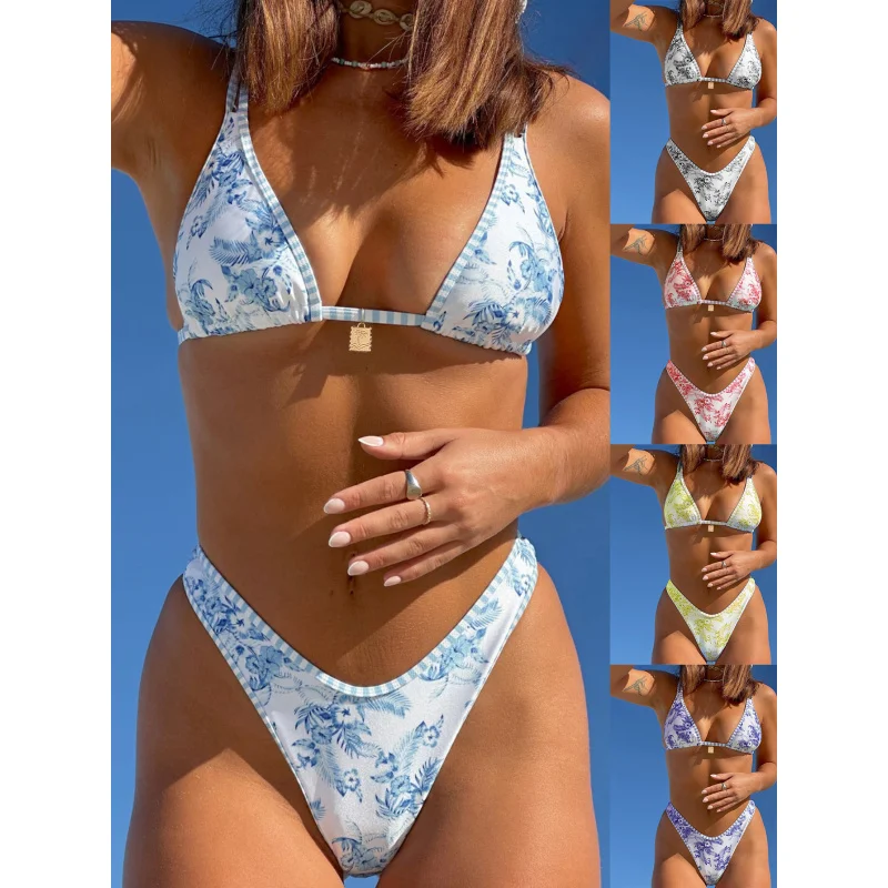 

2025New Multi-color Printed Soft Bag Thin Shoulder Strap Adjustable Bikini fashion Accessories Sexy Hotbikini