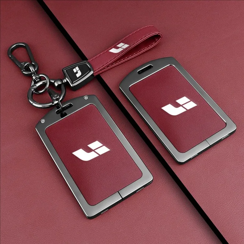 

Zinc Alloy NFC Card Cover for Li I6/i8/L6/L7/L8/L9/MEGA, Heavy Duty Metal Protective Case Shell with Keychain Keybag