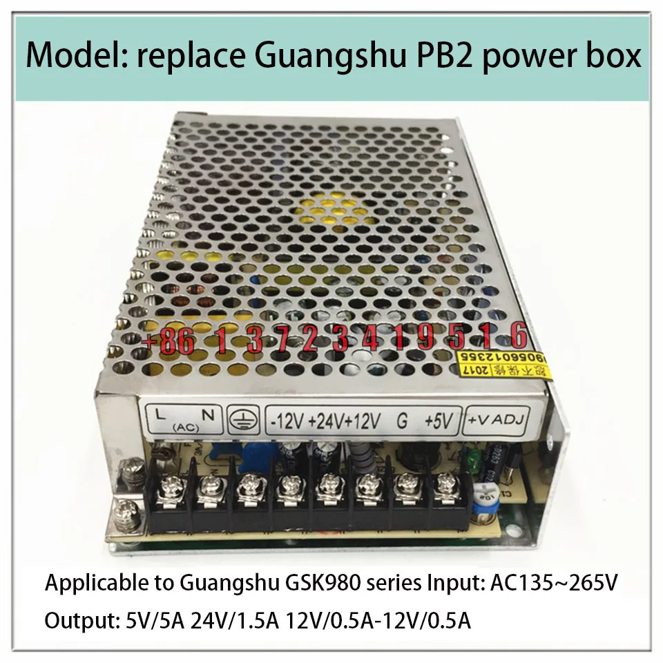 Cnc System Power Box Gsk928 980td Lathe Switching Power Supply Guangshu Machine Tool Pb2/Pc2