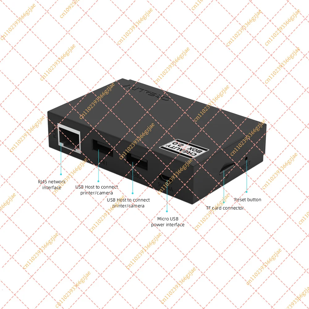 ForWifi Box 2.0 With 8G TF Card Bluetooth Config Network Upgrade For Ender-3 S1 CR-6 SE Ender 3 V3 SE CR-10 V2 3D Printer