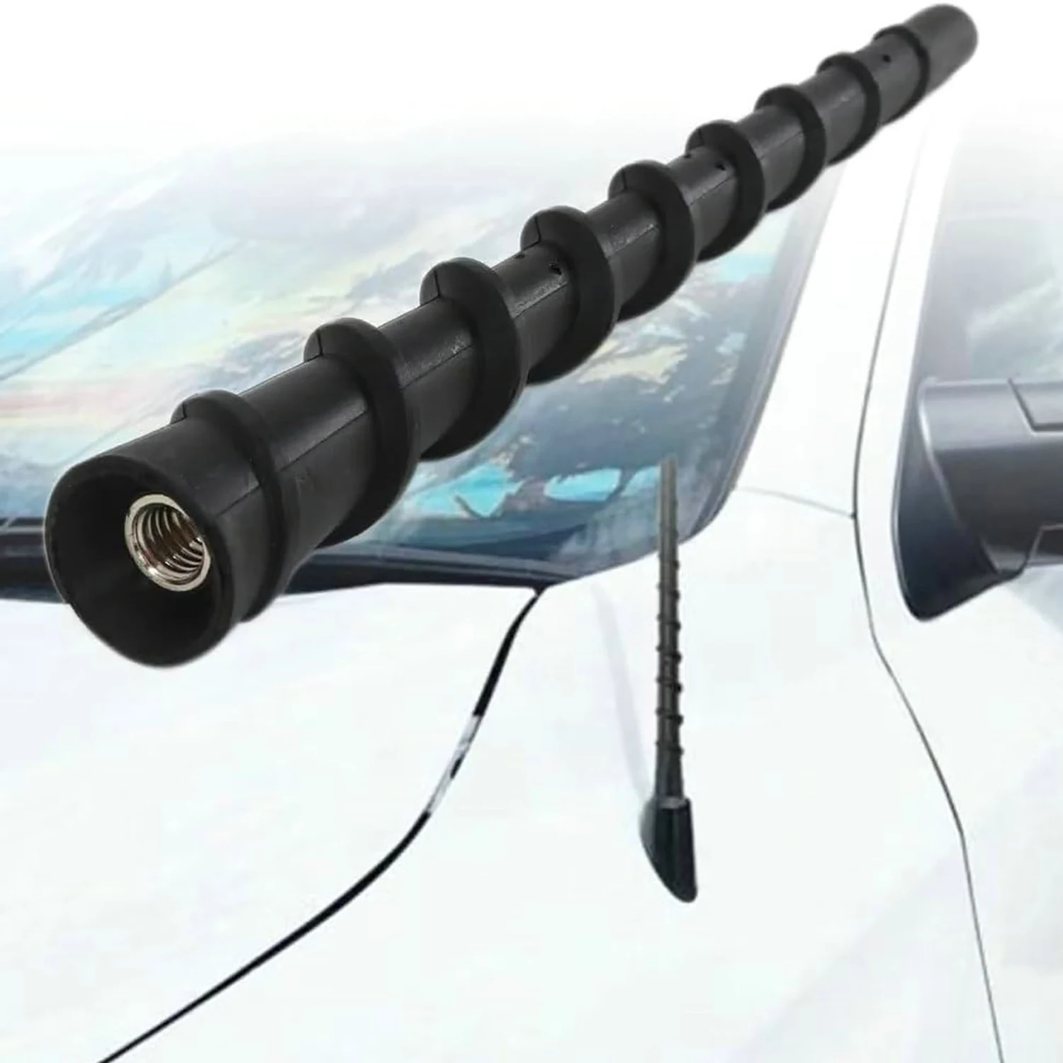 68297936AA 7'' Antenne Mast Radio Signal Antenne 5091100AB für Dodge Journey Avenger Jeep Cherokee Liberty Radio Signal Teile