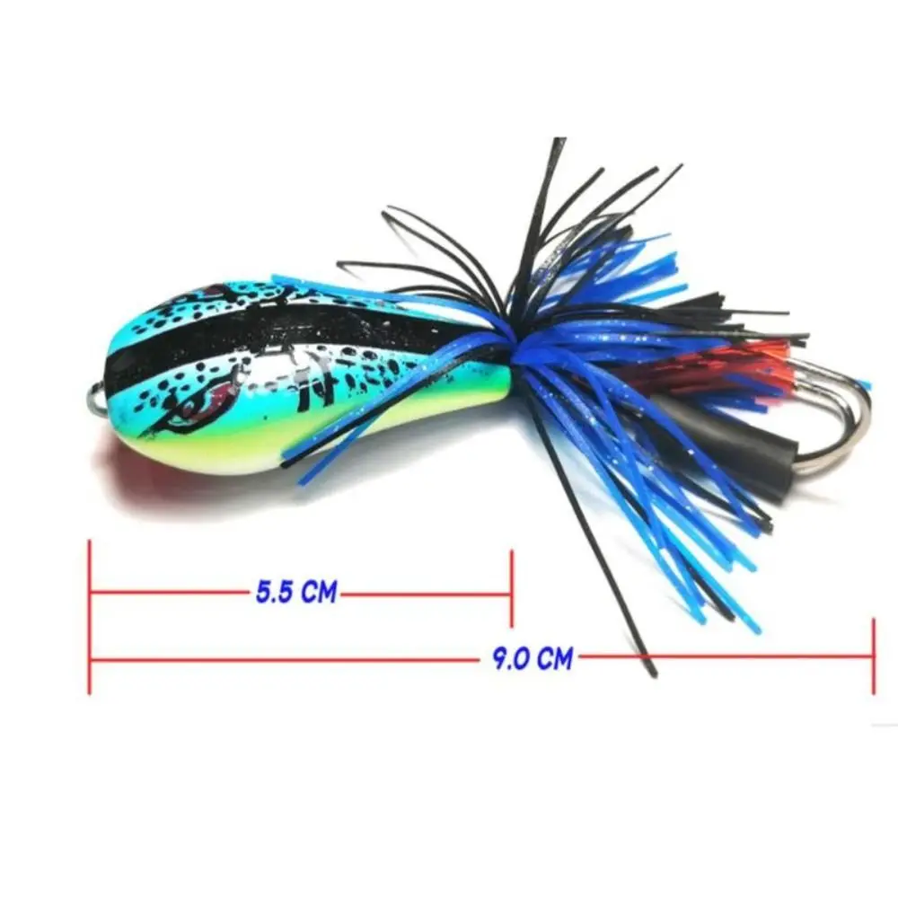 Fishing Gear Mini Jump Frog Bait Bionic Silicone Frog Lure Jigging Lifelike Thunder Frog Bait Sea Fishing